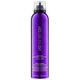 No Inhibition Guarana and organic extracts Texturizing & Volumizing spumă de păr pentru volum și formă 250 ml