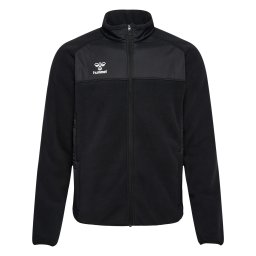Hummel Jachetă fleece negru / alb