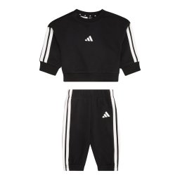 ADIDAS SPORTSWEAR Costum de trening 'Essentials' negru / alb