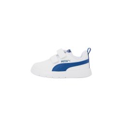 PUMA Sneaker low 'Courtflex V3' albastru gențiană / alb