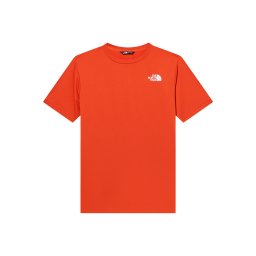 THE NORTH FACE Tricou funcțional roșu orange