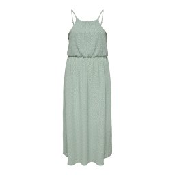 ONLY Carmakoma Rochie 'CARWinner' verde deschis / alb