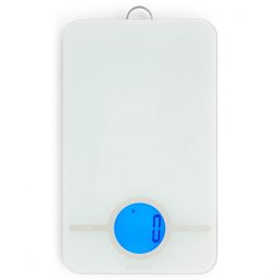 Cantar de bucatarie Brabantia Tasty+ 1001252, Pana la 5 kg, 3x baterii AAA, TARA, Ecran LCD, Gri deschis