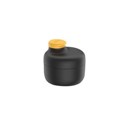 Recipient pentru sosuri si dressinguri Lekue On The Go 1010237, 50 ml, 5,3 x 5,3 x 5,5 cm, -20°C/+100°C, Polipropilena, Negru