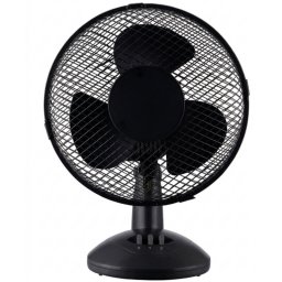 Ventilator de birou Rosberg R51760B9, 19 W, 23 cm, 2 viteze, Negru