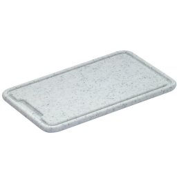 Zassenhaus Carving Board Plastic Light Grey 36x23x1,5cm