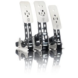 Set pedale Sim Pedals Sprint 3 Senzori Load Cell Conectivitate USB Compatibil PC Negru