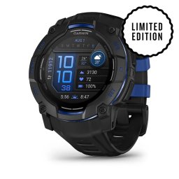 Smartwatch Instinct 3 50mm Black/Bolt Blue Band
