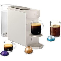 Espressor by De'Longhi Vertuo Up Pearl White, ENV200.W, 940W, conectivitate via Bluetooth & WI-FI, capacitate rezervor de apa 1.4L, alb