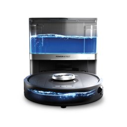 Aspirator cu mop PowerDetect NeverTouch 2in1 RV2800YEEU statie NeverTouch reincarcare alimentare cu apa si golire automata 2l 14.8V autonomie max 110 min Negru