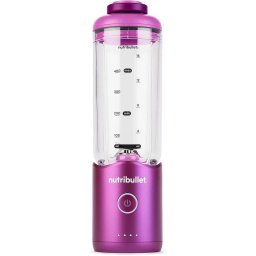 Flex NBP013VT, capacitate 590 ml, baza motor detasabila, 15 utilizari per incarcare, USB-C, mov