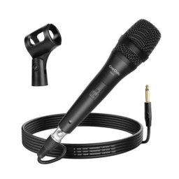 Microfon ONEODIO ON55, Cu fir, Jack 6.35 mm, 5M, Black