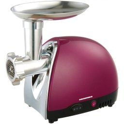 Masina de tocat HEINNER MG1500TA-BG, 2 kg, 1600 W, 3 site de taiere, Visiniu