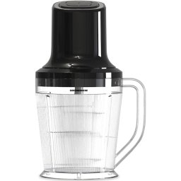 Tocator de legume HEINNER HMC-3B500BK , 500W, capacitate bol tocare 1.5l, 3 cutite inox, 2 viteze, Negru