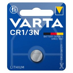 Baterie litiu 3V CR1/3N 170mAh, Varta, Blister 1 - BA084401