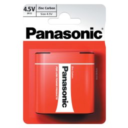 Baterie 4,5V Panasonic Zinc 3R12/LR12, blister 1 bucată