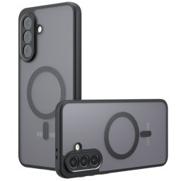Husa silicon Samsung Galaxy A16 4G A16 5G Techsuit - PureFrost MagSafe Frosted Black