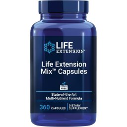 Multivitamine Life Extension Mix cu Vitamine, Minerale si Antioxidanti pentru Sanatatea Intregului Organism - Life Extension - 360 capsule