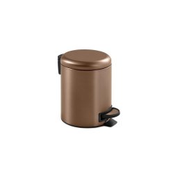 Gedy - Coș de gunoi POTTY 5 L, cu închidere silențioasă, bronz