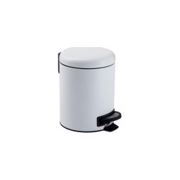 Gedy - Coș de gunoi POTTY 3 l cu închidere silențioasă, alb
