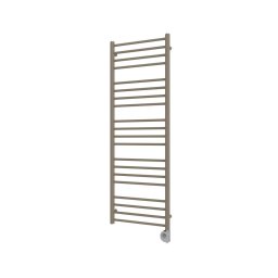 Vertaduro - Radiator de baie SIMONE cu termostat, 600 W, 144x50 cm, taupe