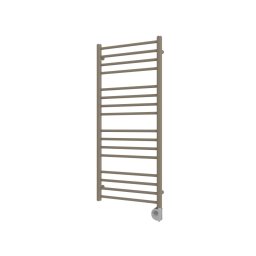 Vertaduro - Radiator de baie SIMONE cu termostat, 400 W, 114 x 50 cm, taupe