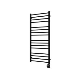 Vertaduro - Radiator de baie cu termostat SIMONE, 400 W, 114 x 50 cm, negru