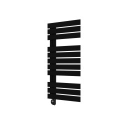 Vertaduro ZIVA - radiator de baie cu termostat, 500 W, 109 x 50 cm, negru