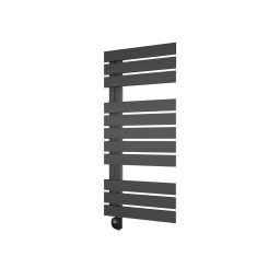 Vertaduro - Radiator pentru baie cu termostat ZIVA, 500 W, 109 x 50 cm, antracit