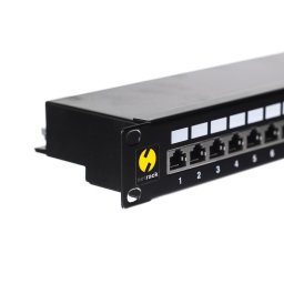 Netrack patchpanel 19'' 24 ports cat. 5e FTP LSA