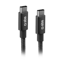 SBS TECABLETCC20BK USB-C Cable - USB-C 25W Power Delivery 1.5m - Gray