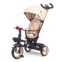 Jucarii pentru miscare Luxury children's tricycle with lighting Milly Mally Twinkle beige