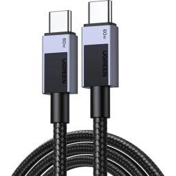 USB-C 2.0 do USB-C 2.0 L524 PD 3A 0.5m Gri