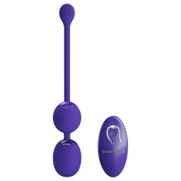 Pretty Love Willie Youth - biluțe vaginale cu telecomandă - silicon mov