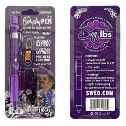 Dogg Lbs Baterie Vape Pen Dogg lbs Tha Everyday Pen 2.0 Preheat 3xVoltaj Cartus 510 pod + Pix