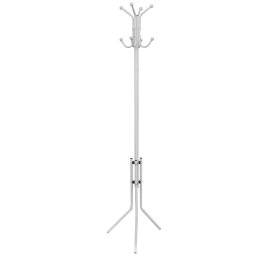 Cuier metal alb
