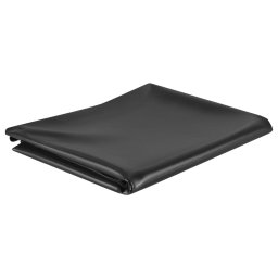 Gossi captuseala pentru iaz, negru, 3x6 m, pvc, 0,5 mm