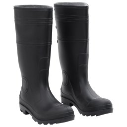 Gossi cizme de ploaie, negru, pvc, marime 41