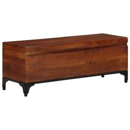 Gossi cufar de depozitare, 110x35x41 cm, lemn masiv de acacia