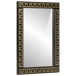 Gossi oglinda de baie, 50x70x2,5 cm, lemn masiv de mango si sticla