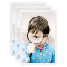 Gossi rame foto colaj de masa 3 buc. alb 21x29,7 cm, mdf