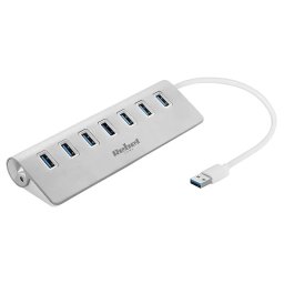 Hub USB 3.0 7 porturi Plug&Play OTG Rebel KOM1091