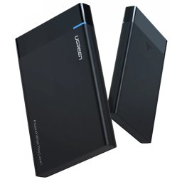 UGREEN 50743B US221 extern casă 2.5" SSD/HDD USB-C 3.0 negru