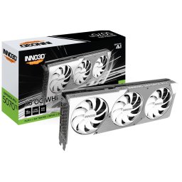 INNO3D N507T3-16D7X-176068W X3 OC WHITE GeForce RTX 5070 Ti 16GB GDDR7 DLSS4