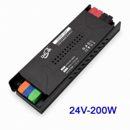 Sursa Alimentare LED 24V 200W 8.3A Slim cu Conectare Rapida Push-In DALBI
