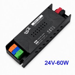 Sursa Alimentare LED 24V 60W 2.5A Slim cu Conectare Rapida Push-In DALBI