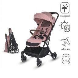 Carucior sport cu pliere automata si copertina UV50 Coccolle Melia Blush Rose