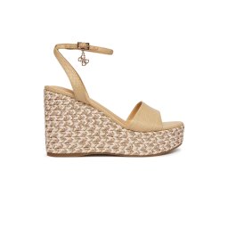 GUESS Platforme Everly FLJERLELE04 natu