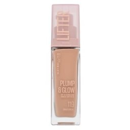 Maybelline Lifter Plump & Glow SPF 15 Foundation fond de ten lichid pentru o piele luminoasă și uniformă 119 30 ml