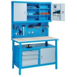 Masa de atelier sudata Rivt, 205 x 120 x 60 cm
